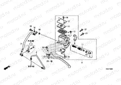 F-6 REAR BRAKE MASTER CYLINDER