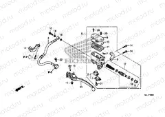 F-6 REAR MASTER CYLINDER