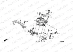 F-6 STEERING COLUMN SHOCK ABSORBER