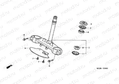 F-6 STEERING STEM