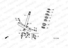 F-7-1 STEERING WHEEL (VT1100C2)