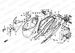 F-7 BODY COVER / LUGGAGE BOX / LUGGAGE PACKAGE