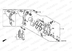 F-7 FRONT BRAKE CALIPER