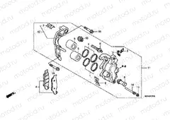 F-7 FRONT BRAKE CALIPER