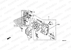 F-7 FRONT BRAKE CALIPER