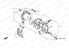 F-7 FRONT BRAKE CALIPER