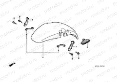 F-7 FRONT FENDER