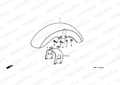 F-7 FRONT FENDER