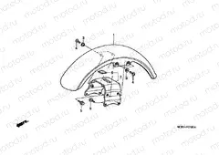 F-7 FRONT FENDER