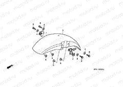 F-7 FRONT FENDER