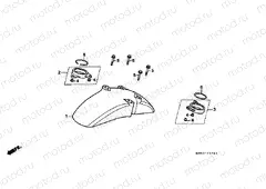 F-7 FRONT FENDER