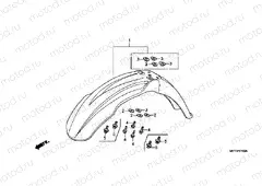 F-7 FRONT FENDER