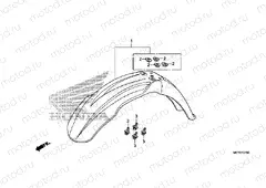 F-7 FRONT FENDER