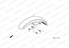 F-7 FRONT FENDER