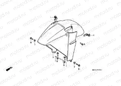 F-7 FRONT FENDER