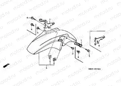 F-7 FRONT FENDER