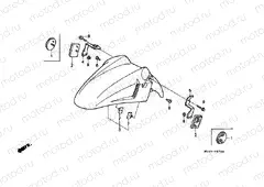 F-7 FRONT FENDER