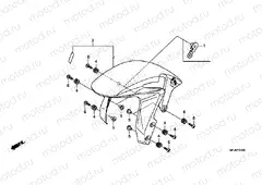 F-7 FRONT FENDER