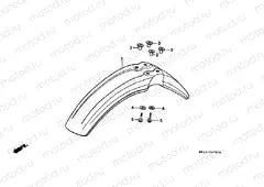 F-7 FRONT FENDER