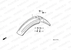 F-7 FRONT FENDER