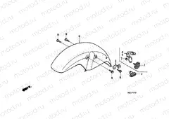 F-7 FRONT FENDER