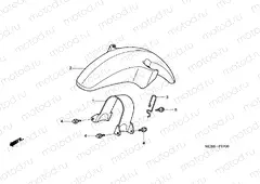 F-7 FRONT FENDER