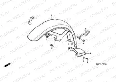 F-7 FRONT FENDER