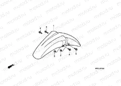 F-7 FRONT FENDER