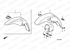 F-7 FRONT FENDER