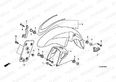 F-7 FRONT FENDER