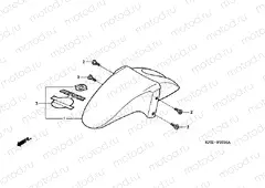 F-7 FRONT FENDER