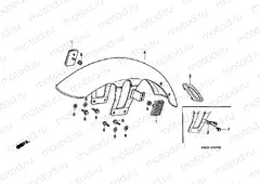 F-7 FRONT FENDER