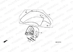 F-7 FRONT FENDER