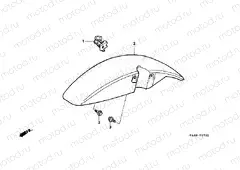 F-7 FRONT FENDER