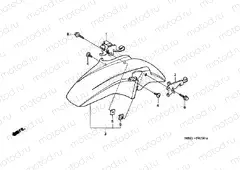 F-7 FRONT FENDER (CB600F2 / F22 / 3/4)