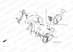 F-7 FRONT FENDER / FRONT WHEEL COVER
