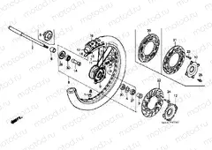 F-7 FRONT WHEEL
