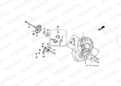 F-7 FRONT WHEEL