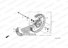F-7 FRONT WHEEL