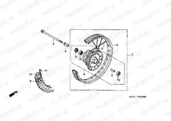 F-7 FRONT WHEEL