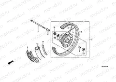 F-7 FRONT WHEEL