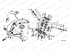 F-7 HANDLE PIPE / TOP BRIDGE