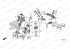 F-7 HANDLE PIPE / TOP BRIDGE