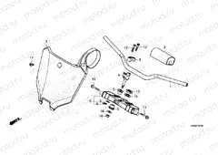 F-7 HANDLE PIPE/TOP BRIDGE
