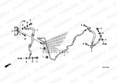 F-7 REAR BRAKE HOSE / BRAKE PIPE