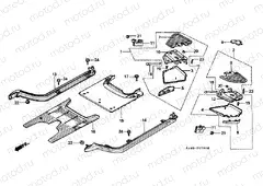 F-7 SIDE RAIL / FLOOR PANEL (CH125E / G)