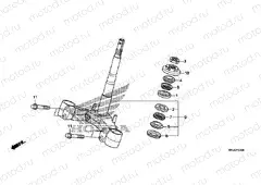 F-7 STEERING STEM