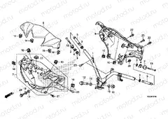 F-7 TIE ROD TUBE / HANDLE COVER