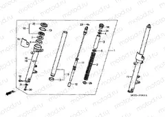 F-8-1 FRONT FORK (CB900F4 / 5/6/7)