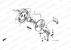 F-8 FRONT BRAKE PANEL